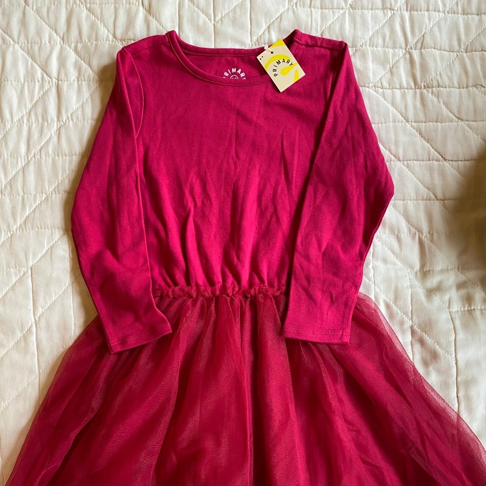 NWT Primary Tutu Dress - Pomagranate, size 6/7